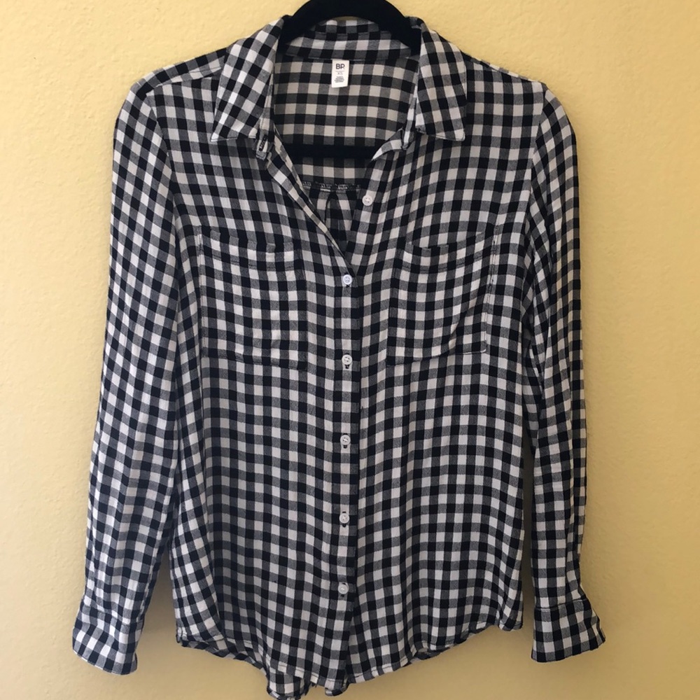 BP checkered flannel